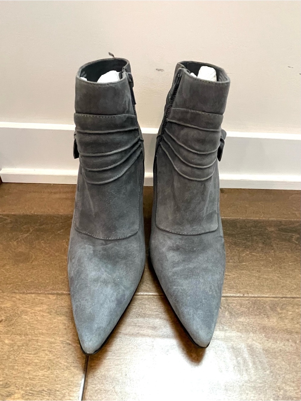 Sam & Libby Suede Booties Like New